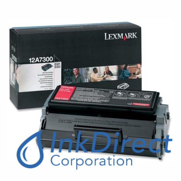 Genuine Lexmark 12A7300 Print Cartridge Black Online Hot Sale