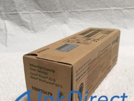 Xerox 106R3479 106R03479  Phaser 6510 WorkCentre 6510 Toner Cartridge Yellow High Capacity Supply