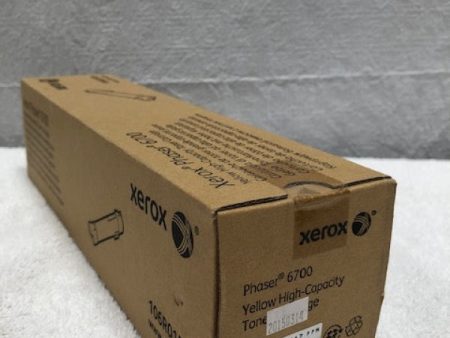 Xerox 106R1509 106R01509  Phaser 6700 High Yield Toner Cartridge Yellow on Sale