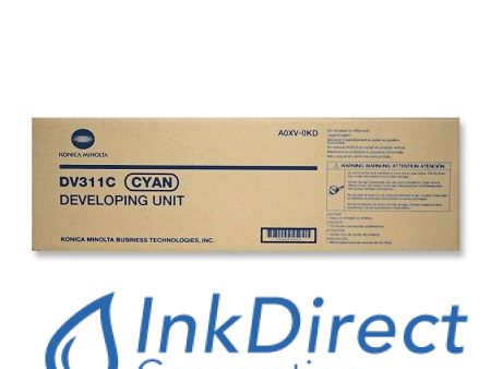 Genuine Konica Minolta A0XV0KD  DV-311C DV311C Developer Unit Cyan Discount