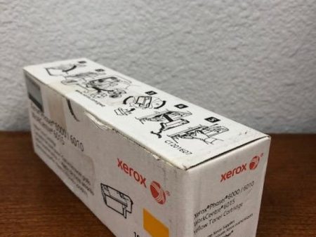 Xerox 106R1629 106R01629 Phaser 6000 6010 Toner Cartridge Yellow Sale