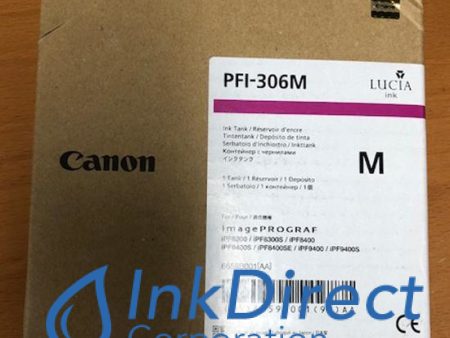 ( Expired ) Genuine Canon 6659B001AA   PFI-306M Ink Tank Magenta Online now