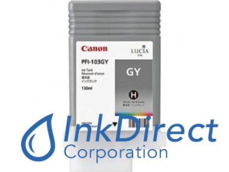 ( Expired ) Genuine Canon  2213B001AA  PFI-103GY Ink Tank Gray Cheap