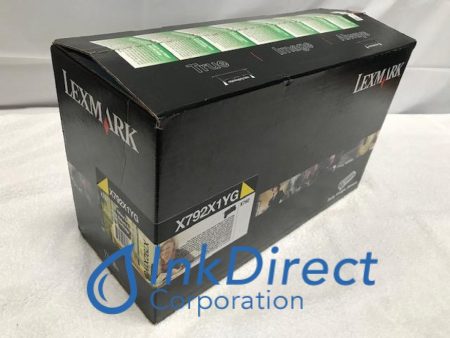 Genuine Lexmark X792X1YG ( X792X4YG )  Return Program  Print Cartridge Yellow X792DE X792DTE X792DTFE X792DTME X792DTPE X792DTSE Fashion