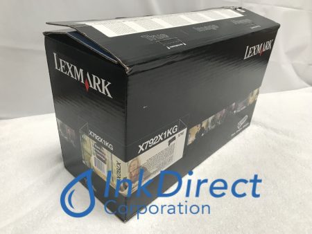 Genuine Lexmark X792X1KG ( X792X4KG ) Return Program  Print Cartridge Black X792DE X792DTE X792DTFE X792DTME X792DTPE X792DTSE Online Sale