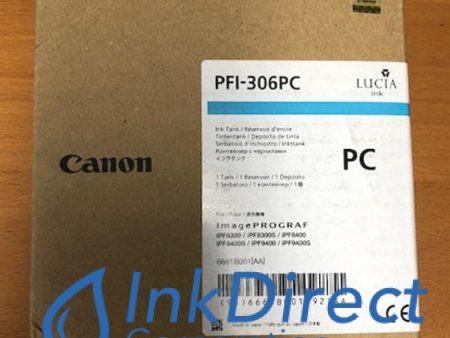 ( Expired ) Genuine Canon 6661B001AA   PFI-306PC Ink Tank Photo Cyan Sale