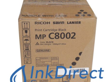 Genuine Ricoh Savin Lanier 842083 841780 MP C8002 Print Cartridge Black MP C7502 C6502 C8002 Cheap