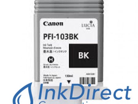 ( Expired ) Genuine Canon  2212B001AA  PFI-103BK Ink Tank Black on Sale