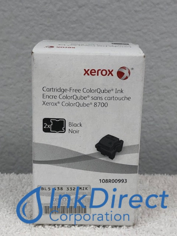 Xerox 108R993 108R00993  ColorQube 8700 Ink Stick Black For Sale