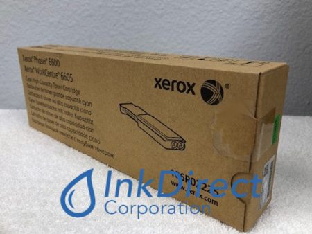 Xerox 106R2225 106R02225 Toner Cartridge Cyan Phaser 6600 WorkCentre 6605 Fashion