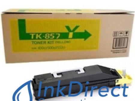 Genuine Kyocera Mita 1T02H7AUS0  TK-857Y TK857Y Toner Kit Yellow Hot on Sale