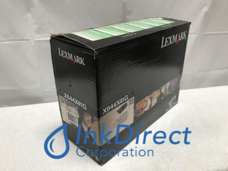 Genuine Lexmark X644X41G ( X644X11A ) Return Program Print Cartridge Black X644E X646DTE X646E X646EF Hot on Sale