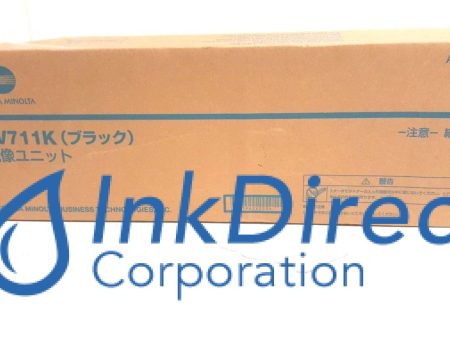 Genuine Konica Minolta A2X203D  DV-711K DV711K Developer Unit Black on Sale