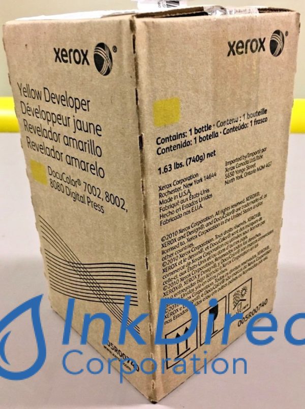 Xerox 5R740 5R00740 005R00740 Developer Yellow Online Hot Sale