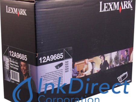 Genuine Lexmark 12A9685   Return Program Print Cartridge Black Hot on Sale